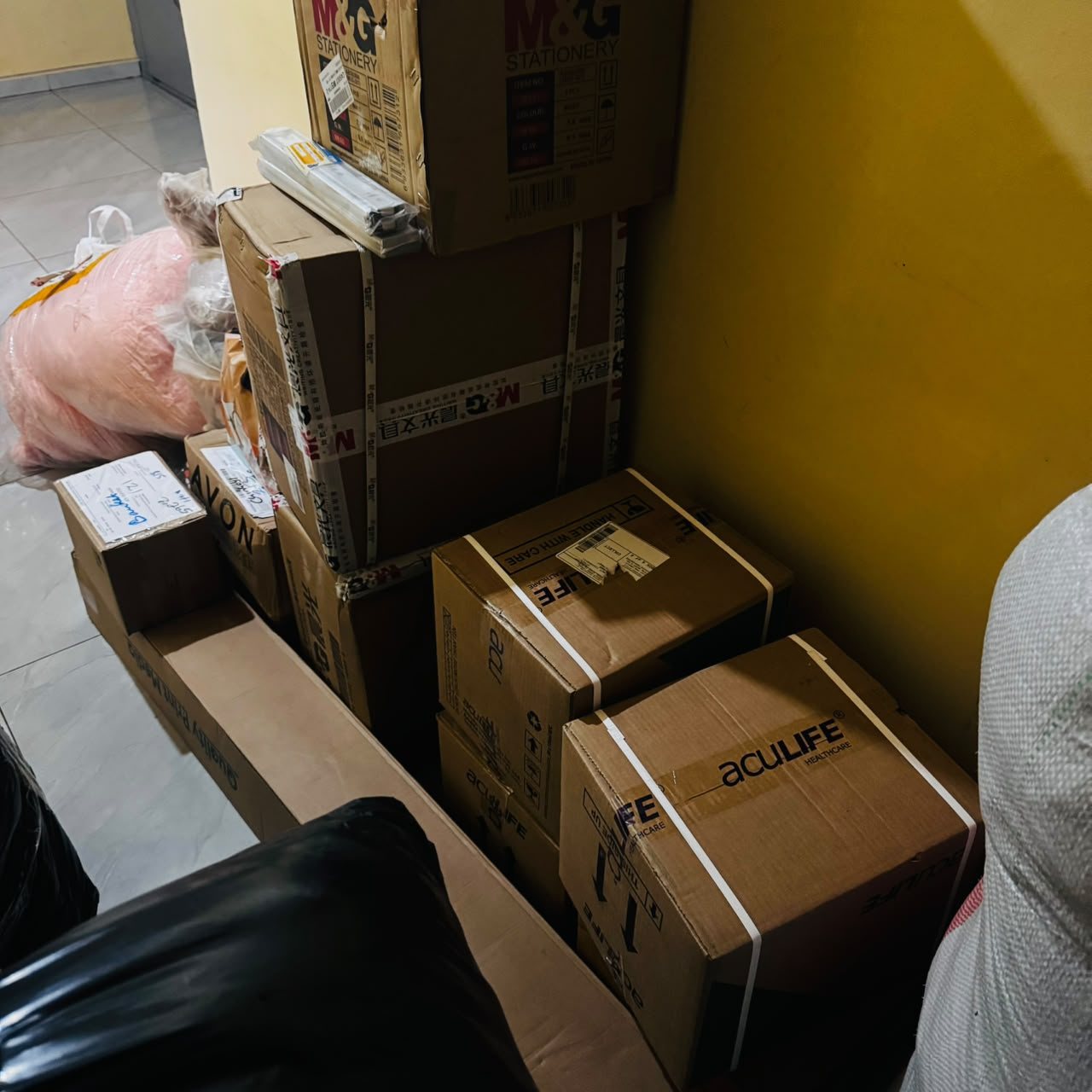 Collection at customer point